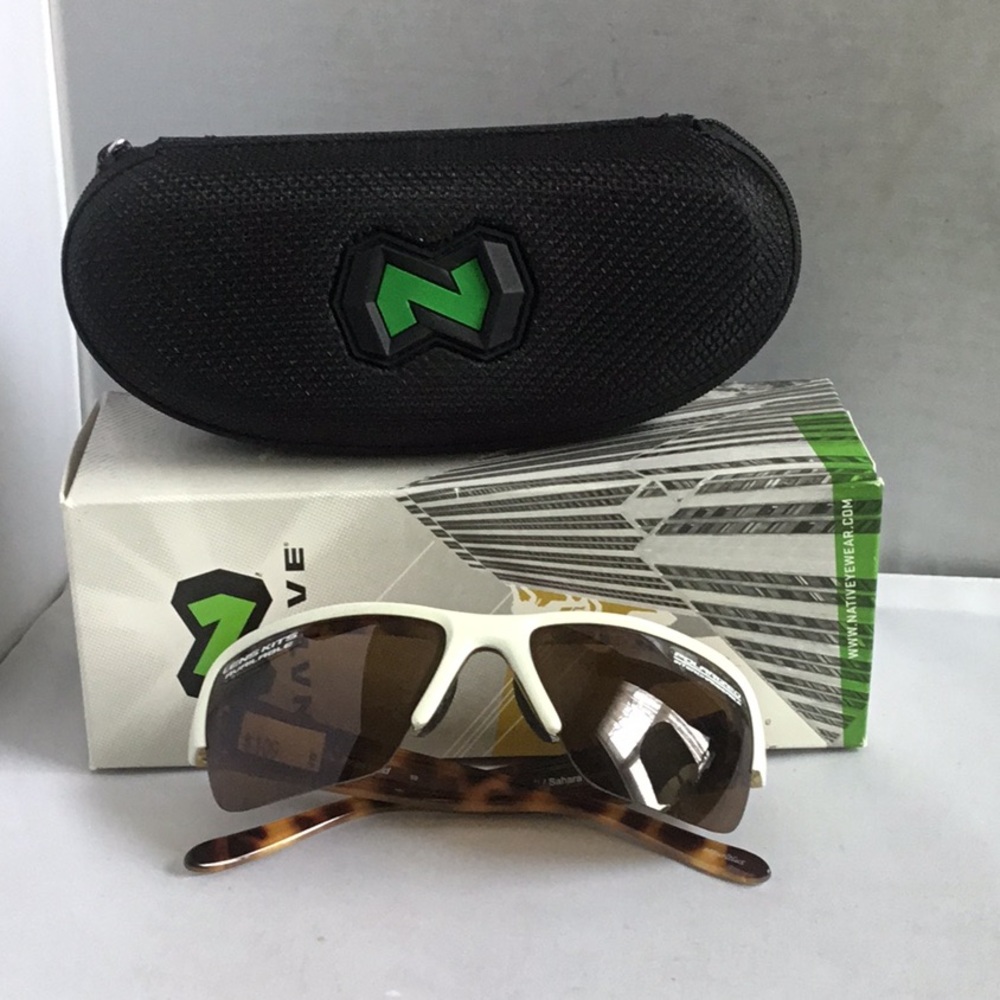 Native Ambush Sunglasses Polarized with case.